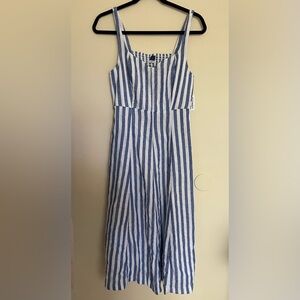 Striped Linen Dress